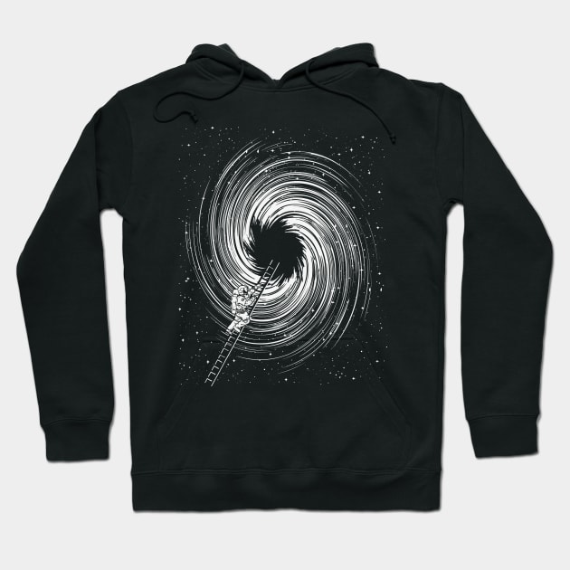 Journey To The Galaxy Hoodie by Daletheskater